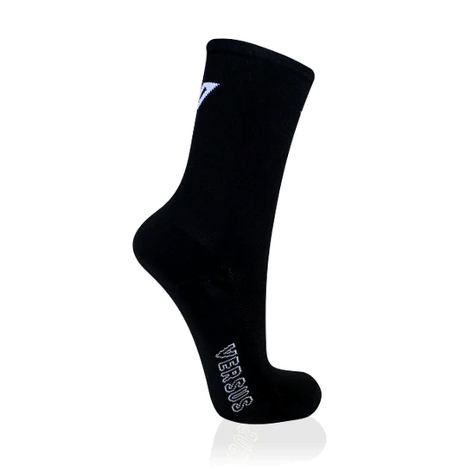 CALCETÍN UNISEX VERSUS SOCKS BCS BLACK CYCLING SOCKS – DEPORTIVO CICLISMO M/L - 1