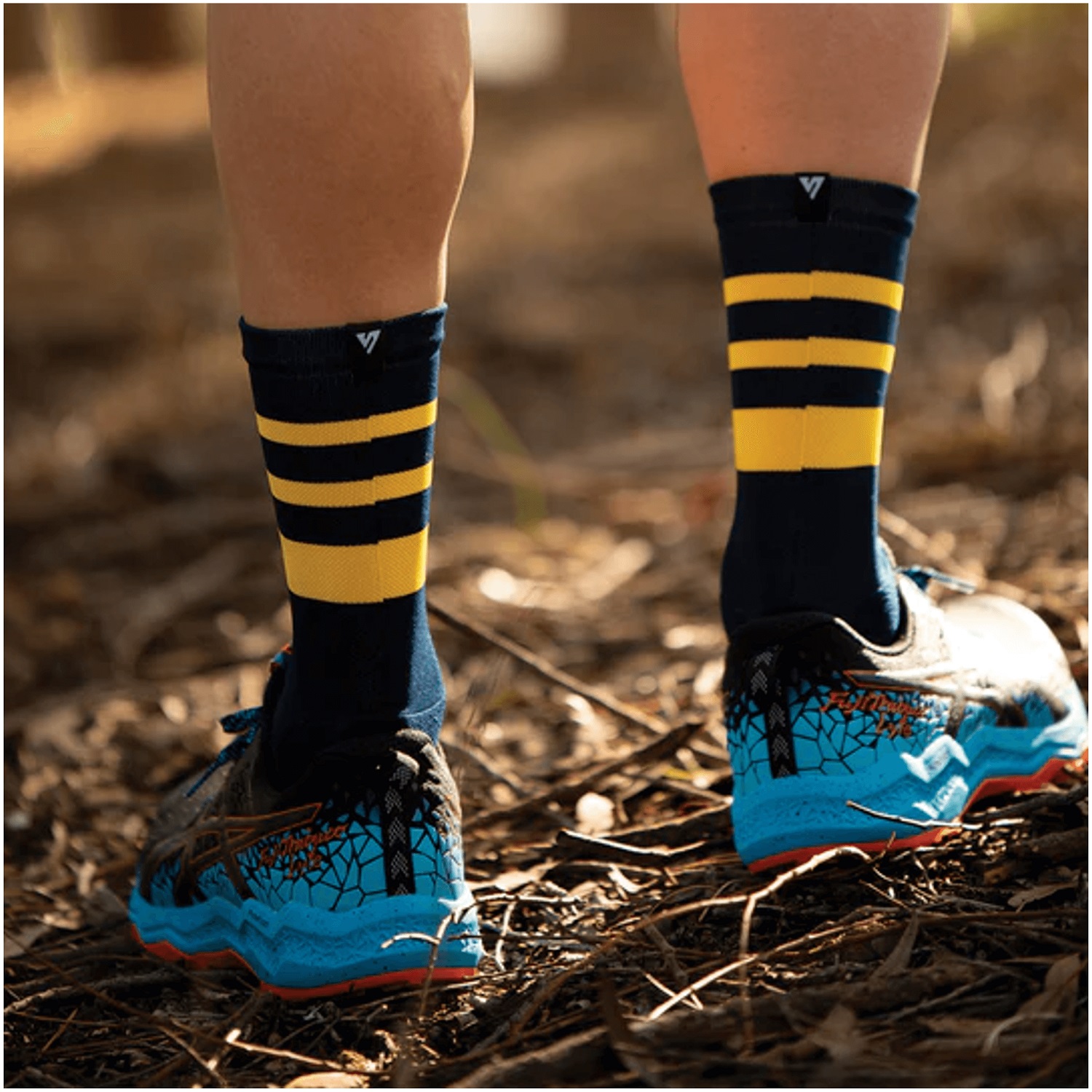 CALCETÍN UNISEX VERSUS SOCKS HS HONEY STRIPES – TRAIL RUN M/L - 3