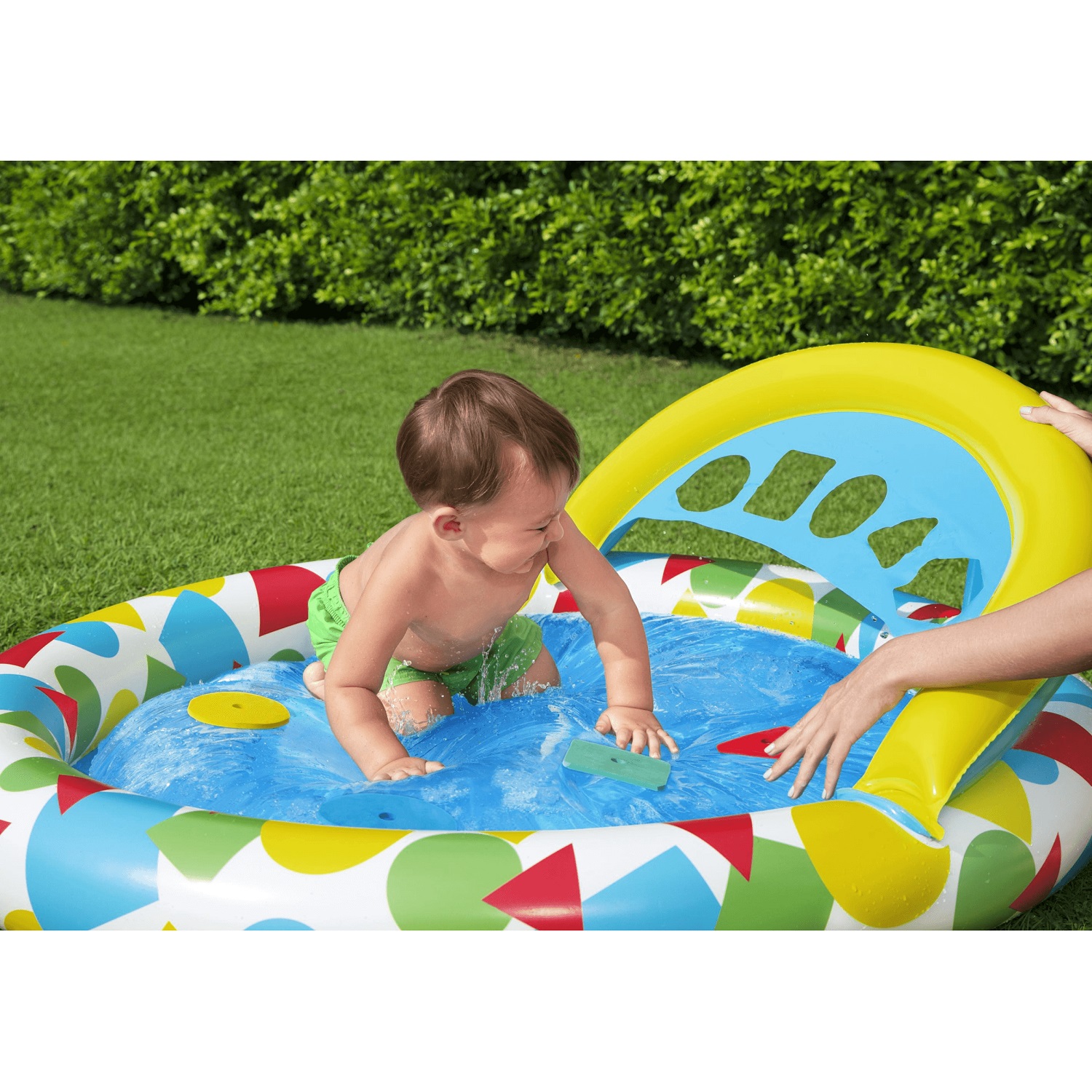 PISCINA INFLABLE BESTWAY APRENDE A CHAPOTEAR 120 X 117 X 46 CM - 5