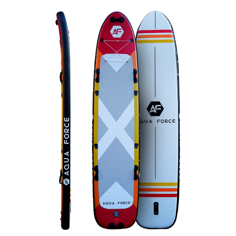 LONGBOARD STAND UP PADDLE AQUA FORCE PVC 12’2” MULTI PERSON – DOBLE CAPA - 2