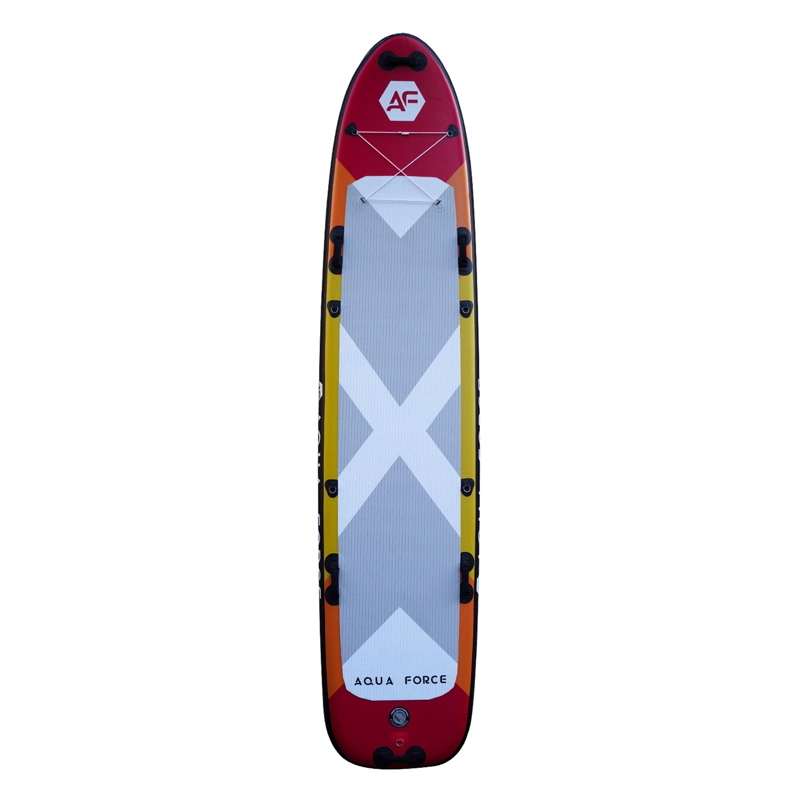 LONGBOARD STAND UP PADDLE AQUA FORCE PVC 12’2” MULTI PERSON – DOBLE CAPA - 7
