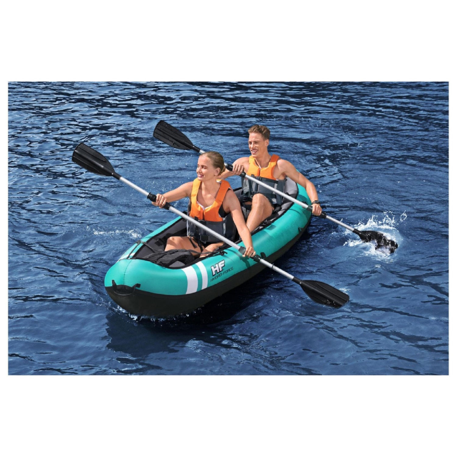 KAYAK VENTURA HYDRO FORCE CAP 2 PERSONAS – BESTWAY - 4