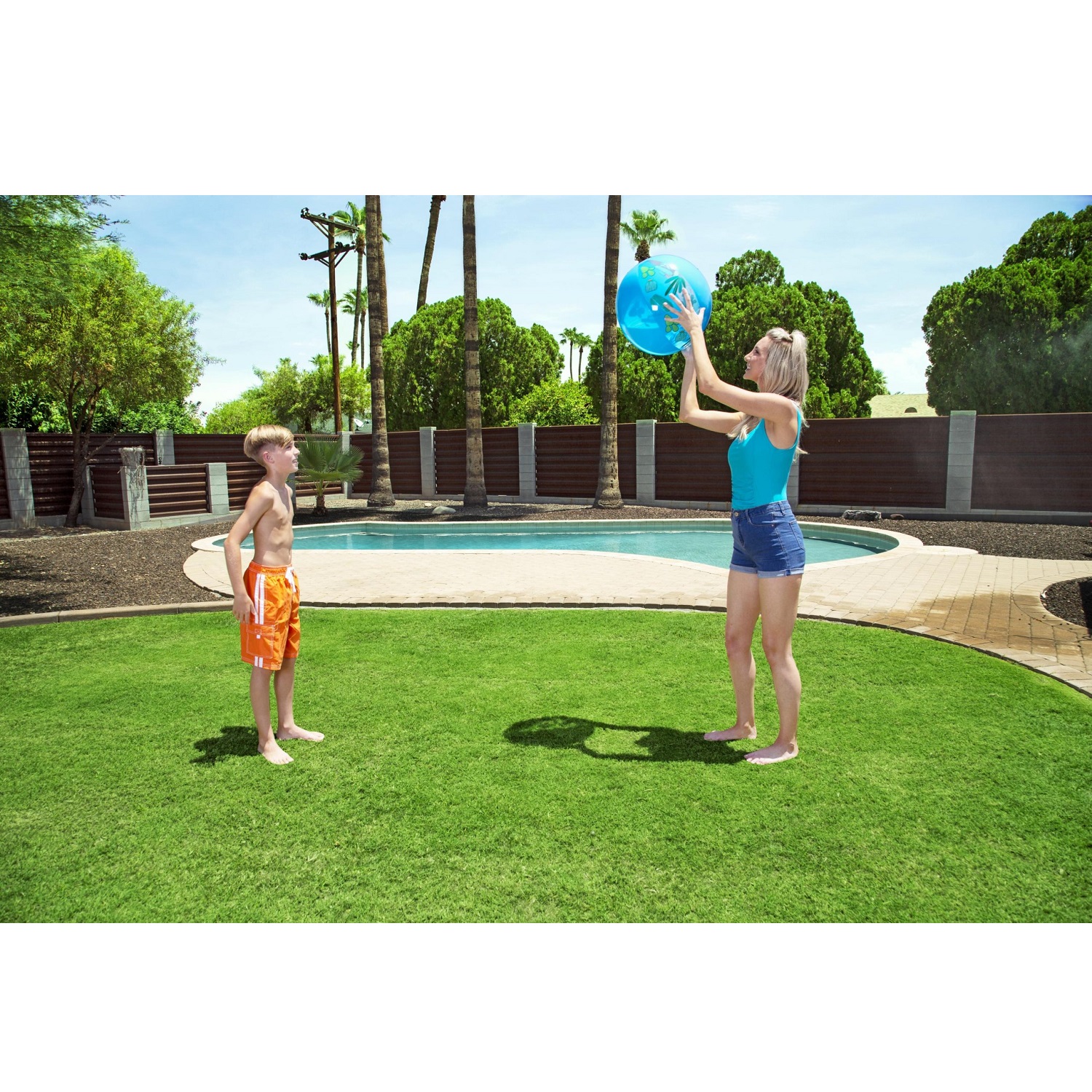 PELOTA BESTWAY PLAYA INFLABLE 51 CM PP - 2