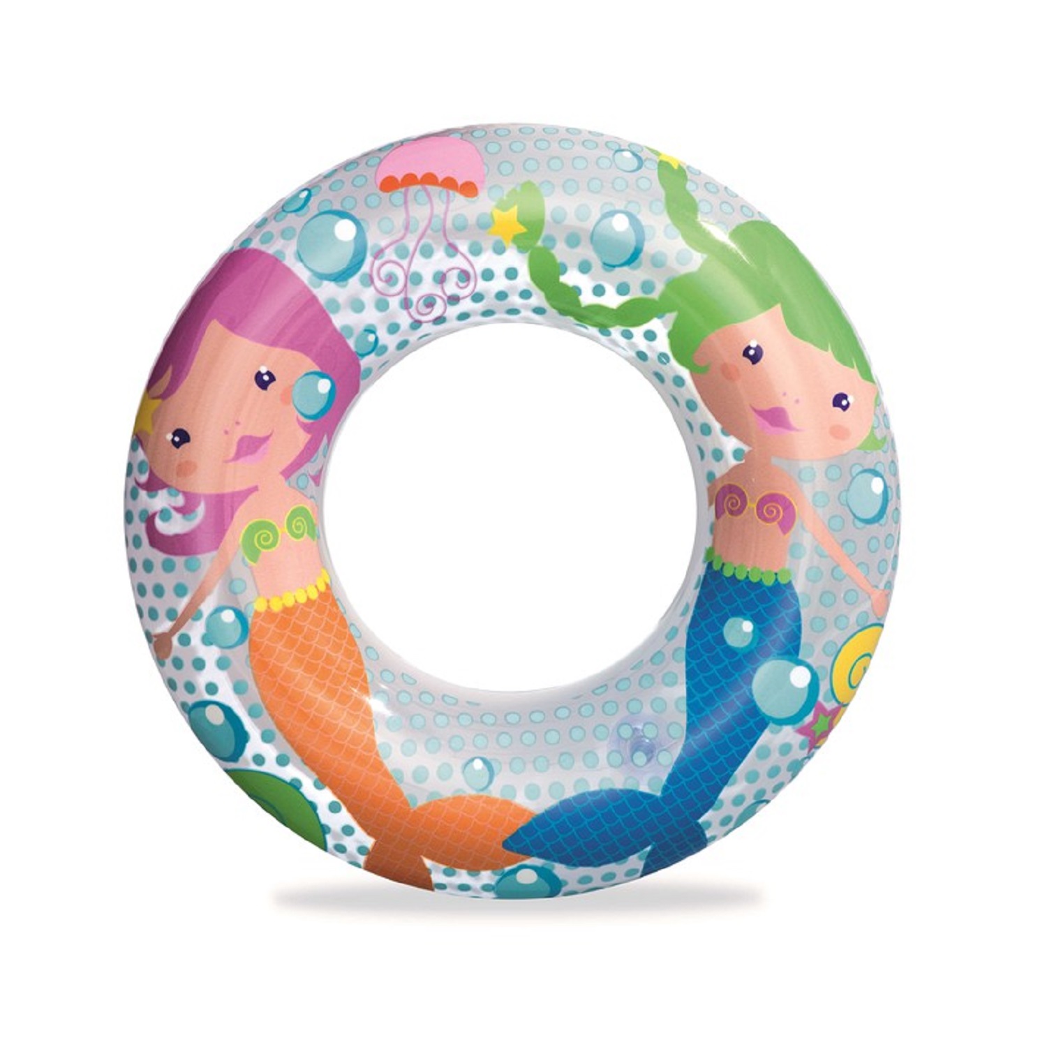 FLOTADOR BESTWAY ARO 51CM ANIMALES ACUATICOS SIRENA - 1