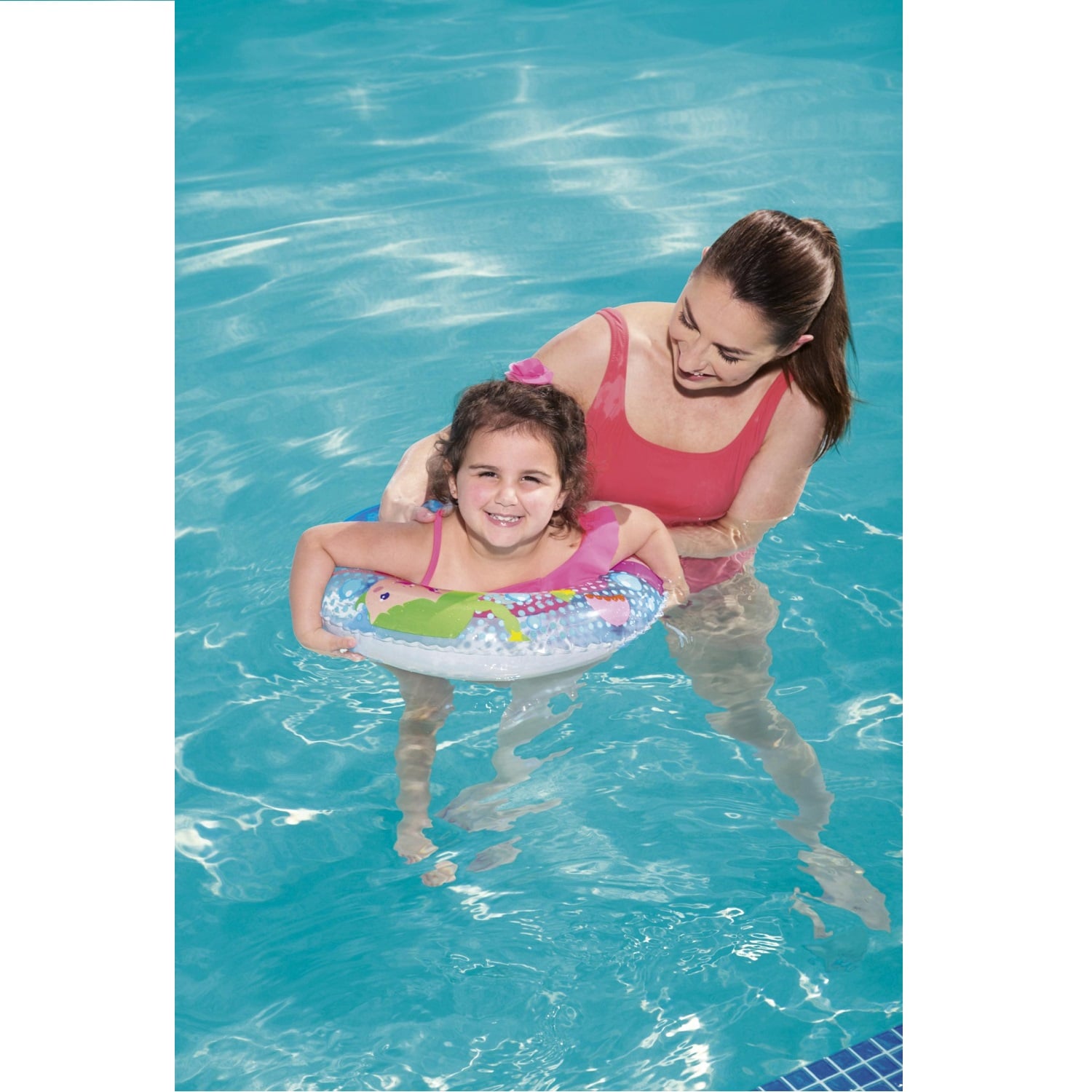 FLOTADOR BESTWAY ARO 51CM ANIMALES ACUATICOS SIRENA - 2