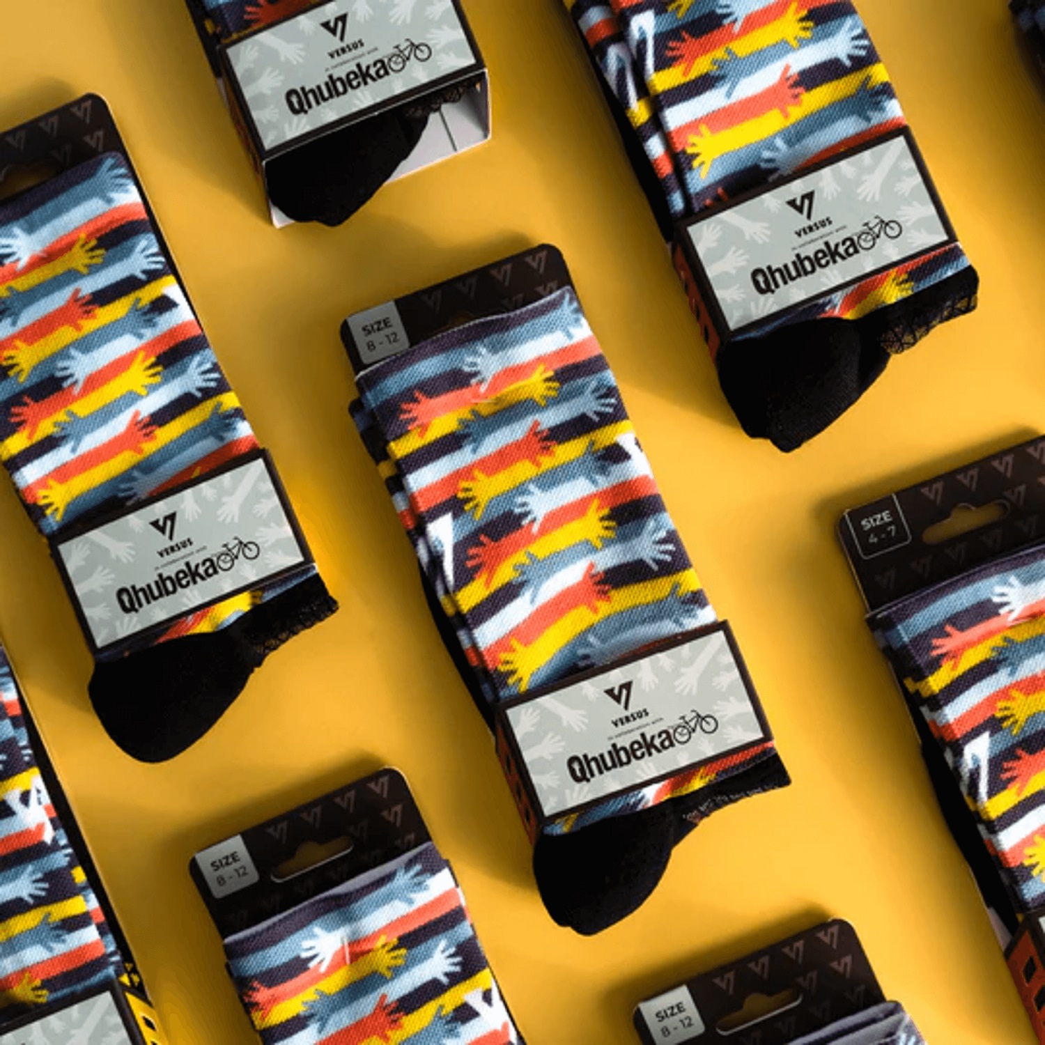 CALCETÍN UNISEX VERSUS SOCKS ELITE QHUBEKA DEPORTIVO VERSUS SOCK M/L - 2