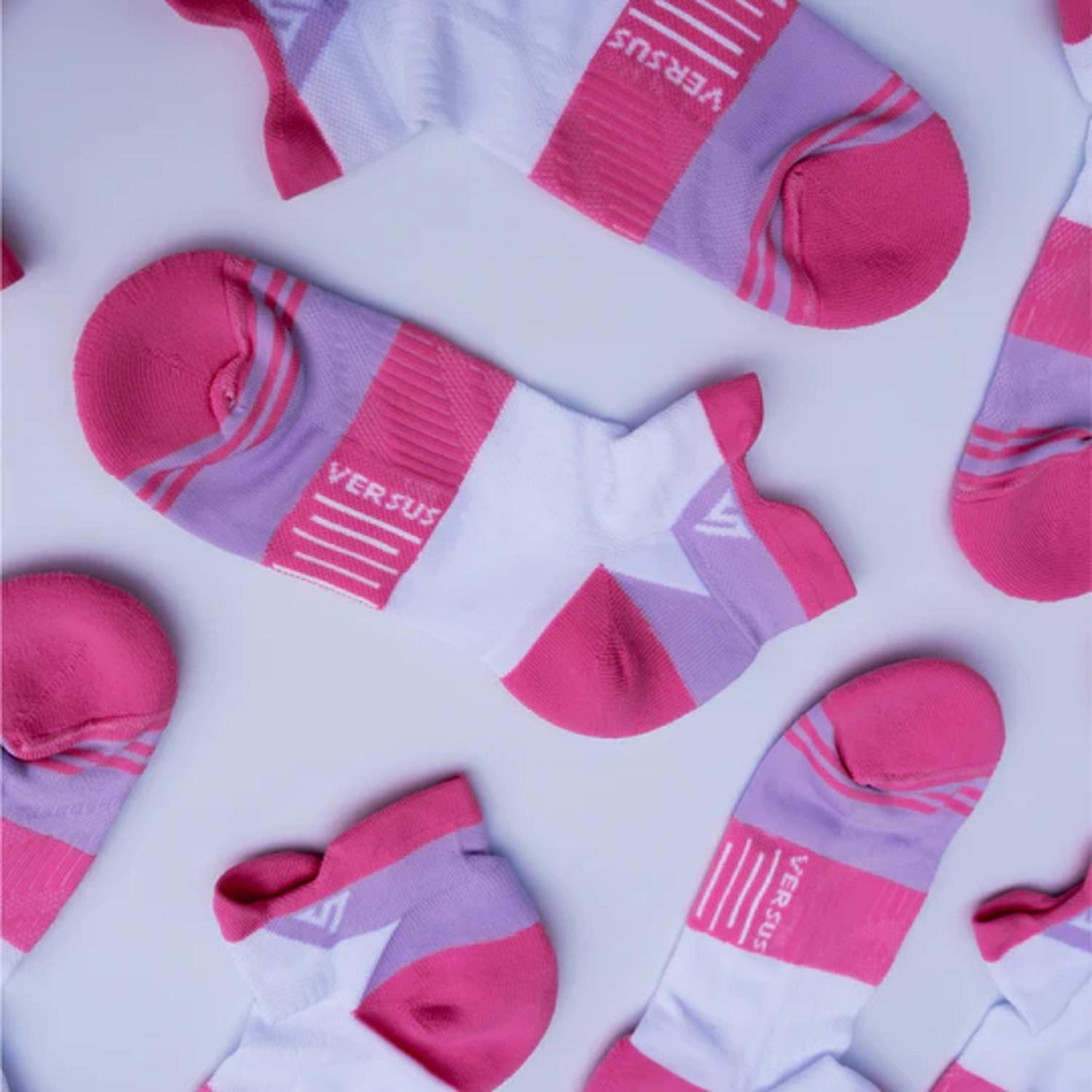 CALCETÍN UNISEX VERSUS SOCKS MARSHMALLOW CUTBACK – DEPORTIVO RUNNING LOW M/L - 2