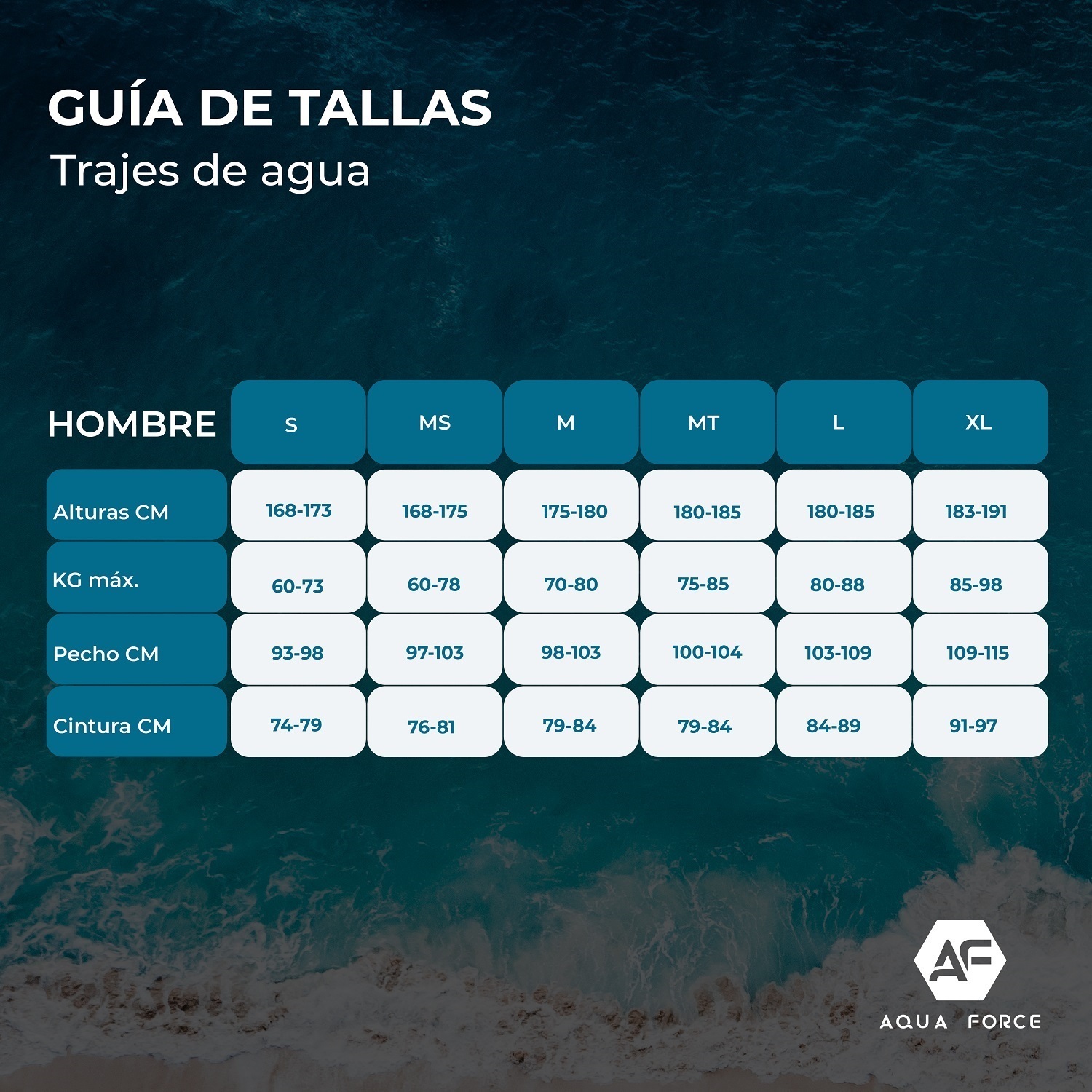 TRAJE DE AGUA 4 MM NEOPRENO – HOMBRE MT - 8