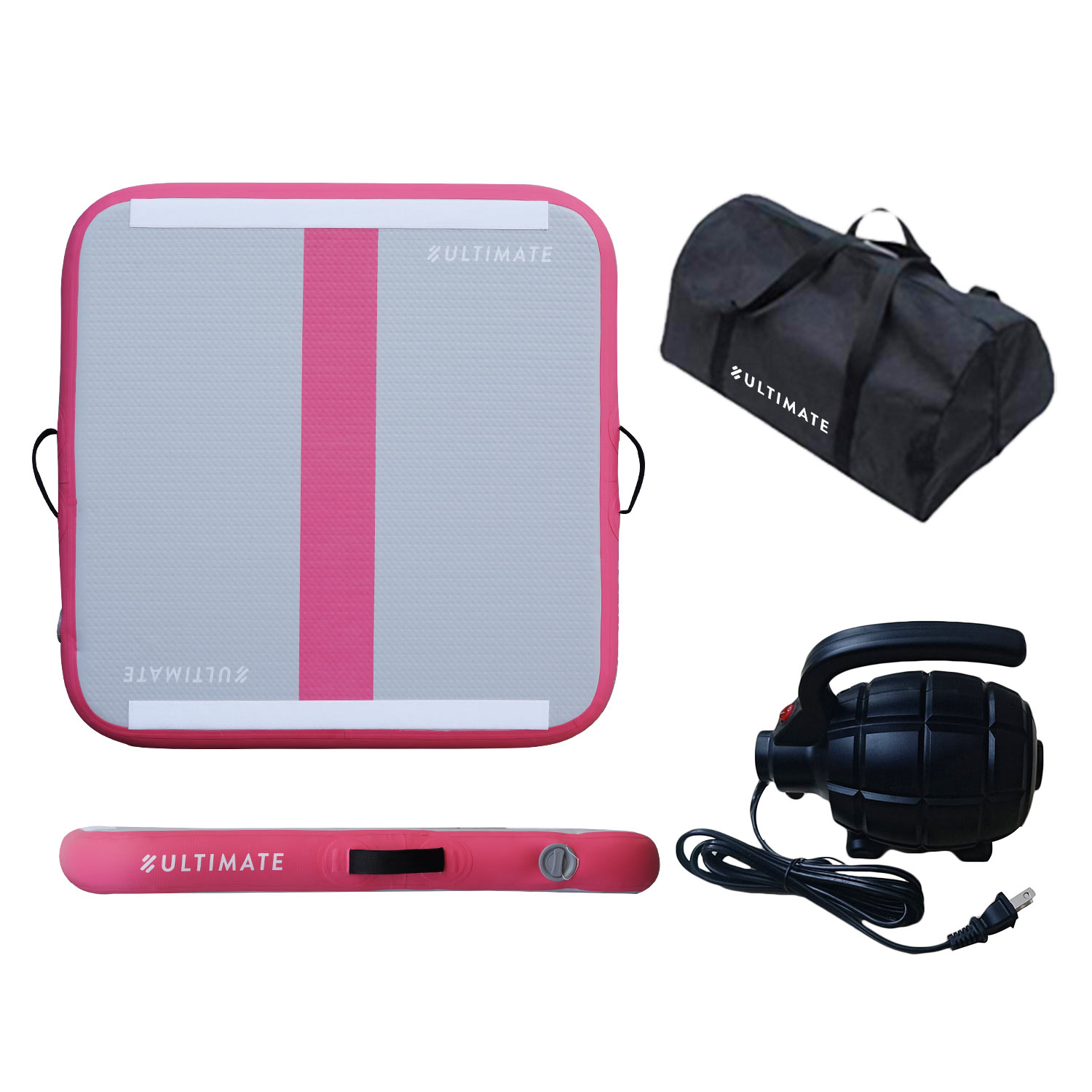 AIRTRACK 1 METRO - COLCHONETA INFLABLE GIMNASIA - ROSA - 1