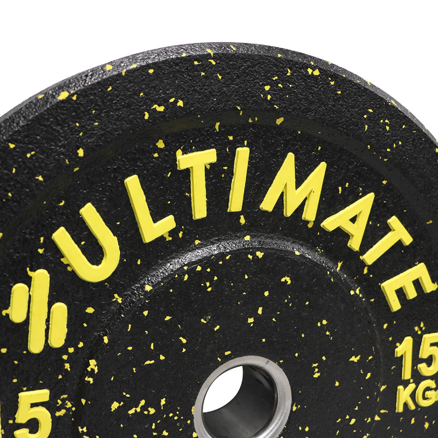 DISCO OLÍMPICO BUMPER PREMIUM 15 KG - 3