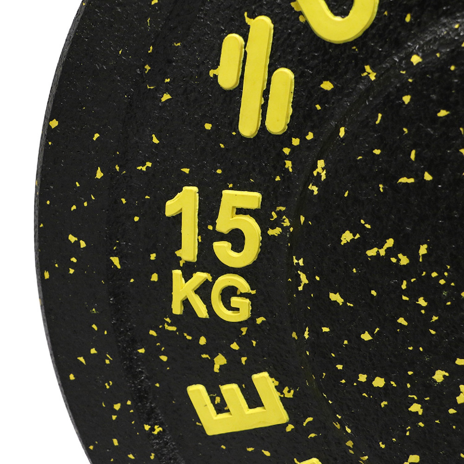 DISCO OLÍMPICO BUMPER PREMIUM 15 KG - 4