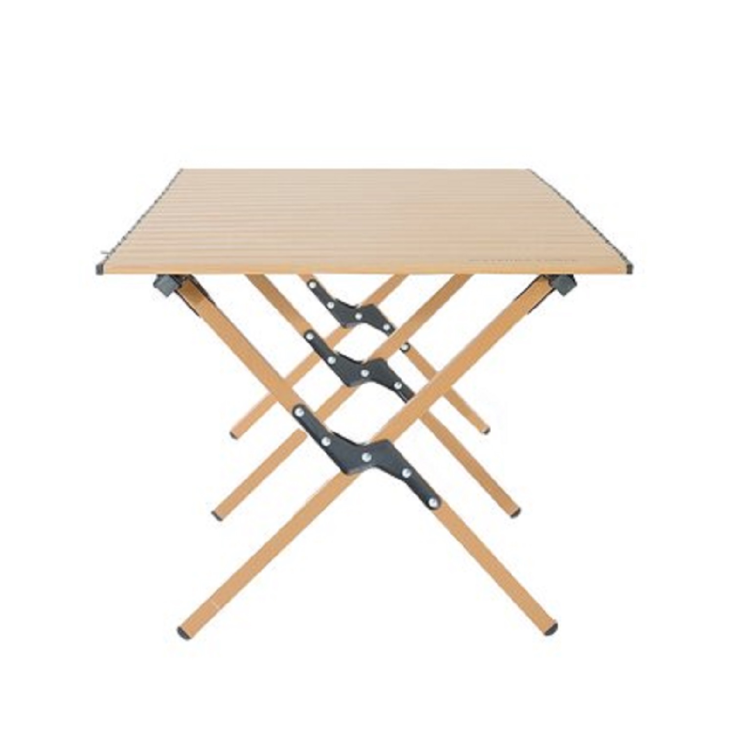 MESA PLEGABLE CAMPING LICANRAY CAFÉ CLARO - 2