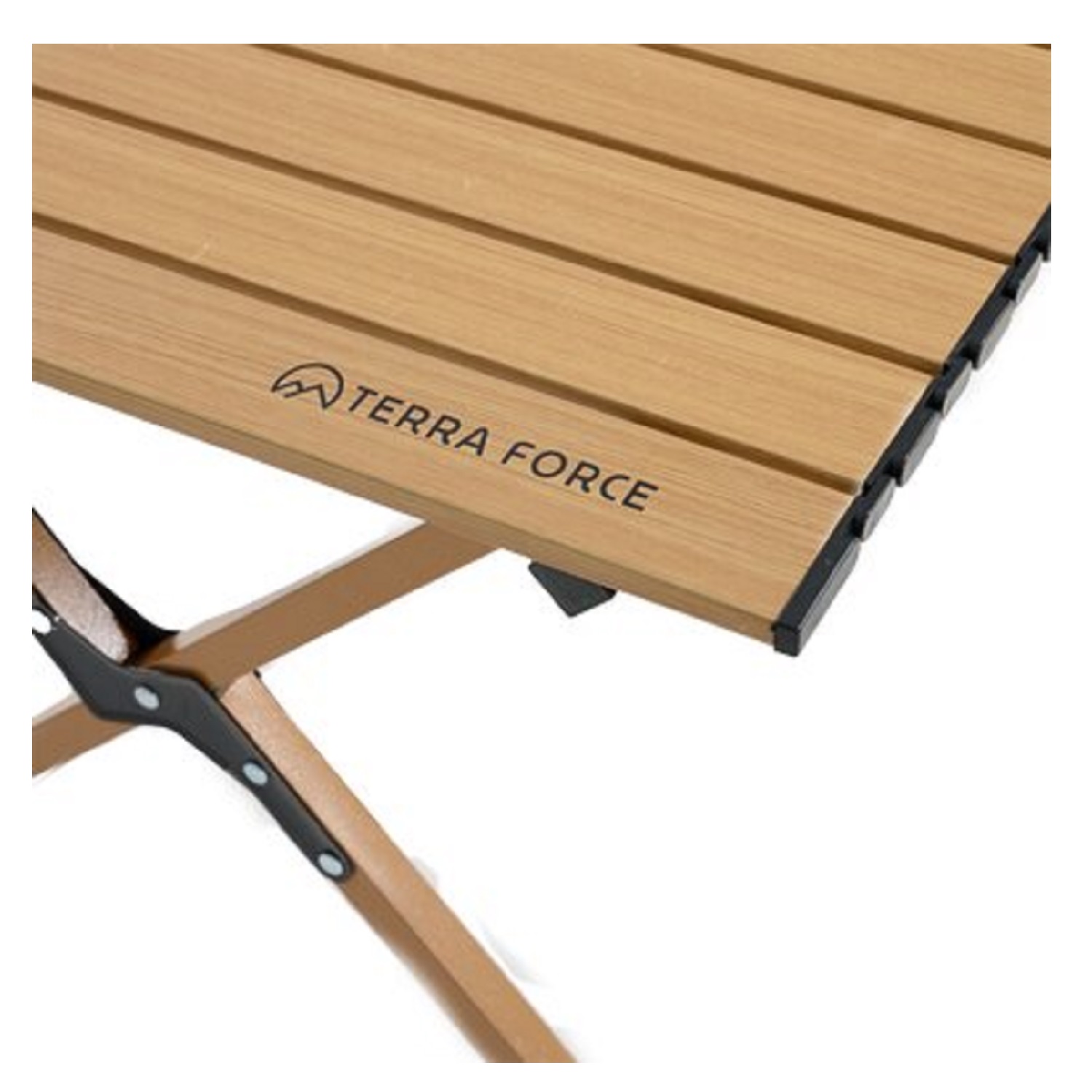 MESA PLEGABLE CAMPING LICANRAY CAFÉ CLARO - 6