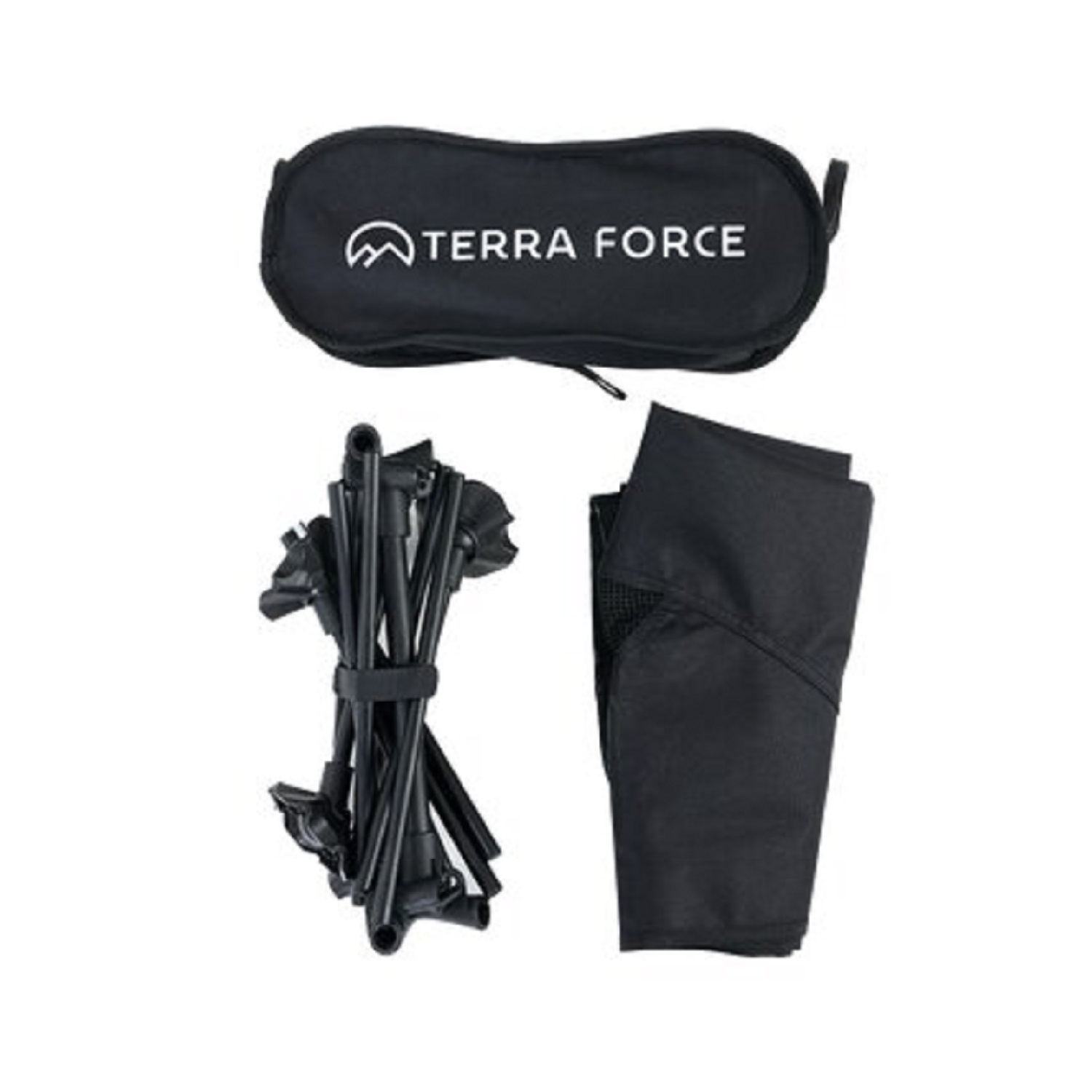 SILLA PLEGABLE CAMPING ULTRA PORTABLE NEGRO - 7
