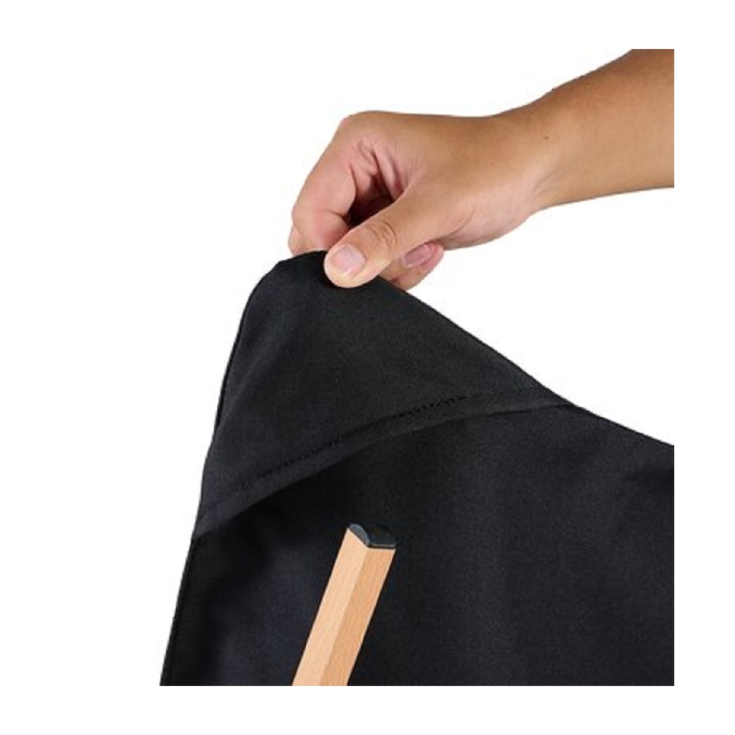 SILLA PLEGABLE CAMPING LICANRAY NEGRO - 3