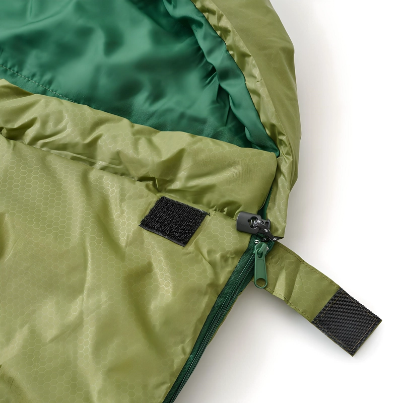 SACO DE DORMIR TERRA FORCE DCC DOBLE CLIMA CÁLIDO VERDE - 5