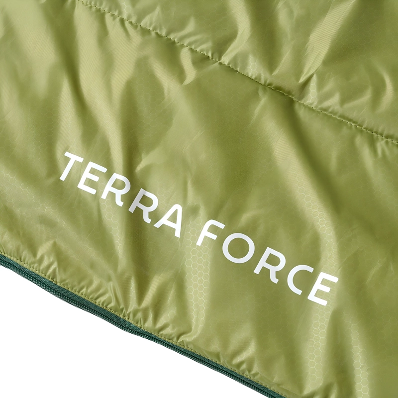 SACO DE DORMIR TERRA FORCE DCC DOBLE CLIMA CÁLIDO VERDE - 6