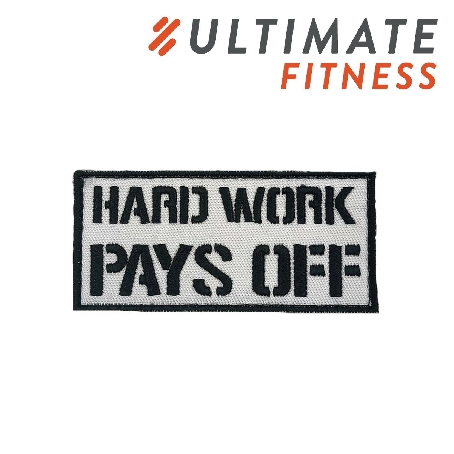 PARCHE ULTIMATE FITNESS HARD WORK PAYS OFF - 2