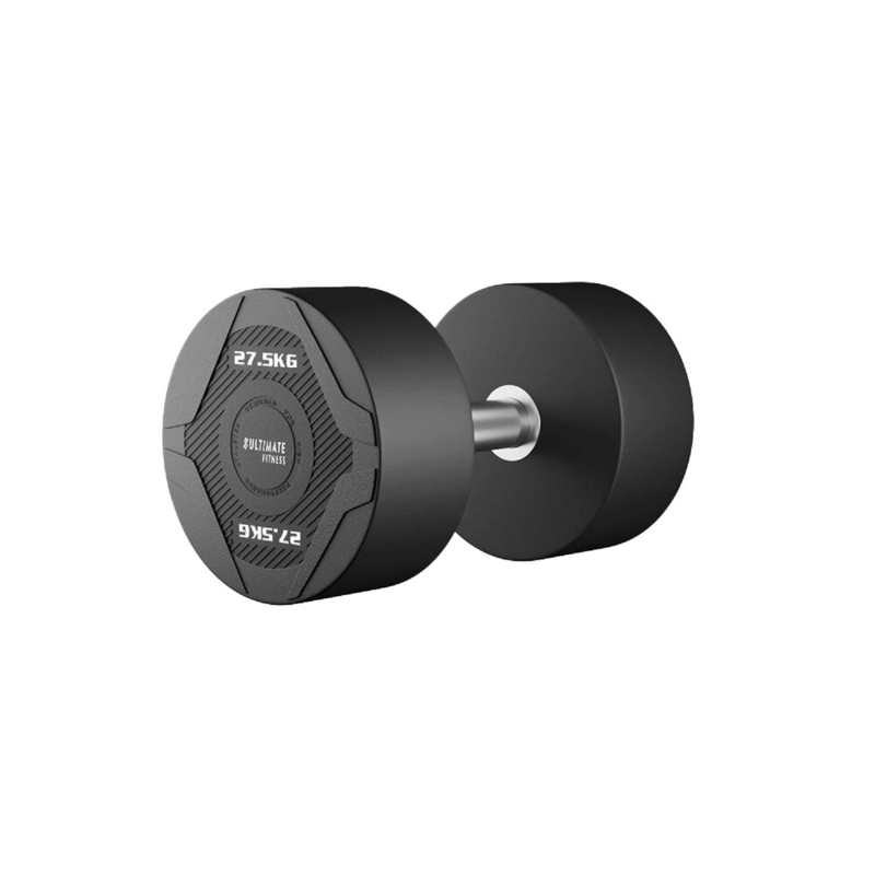 MANCUERNA ULTIMATE FITNESS 27,5 KG REDONDA PU 27.5 - 1