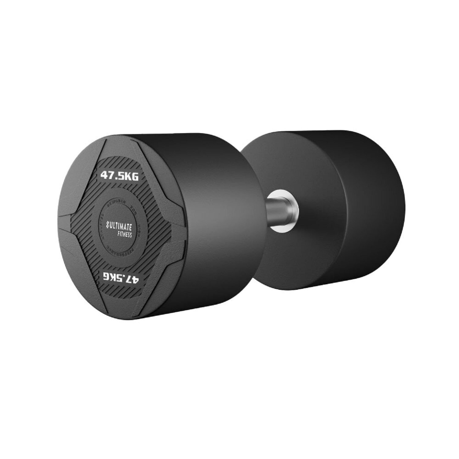 MANCUERNA ULTIMATE FITNESS 47,5 KG REDONDA PU 47.5 - 1