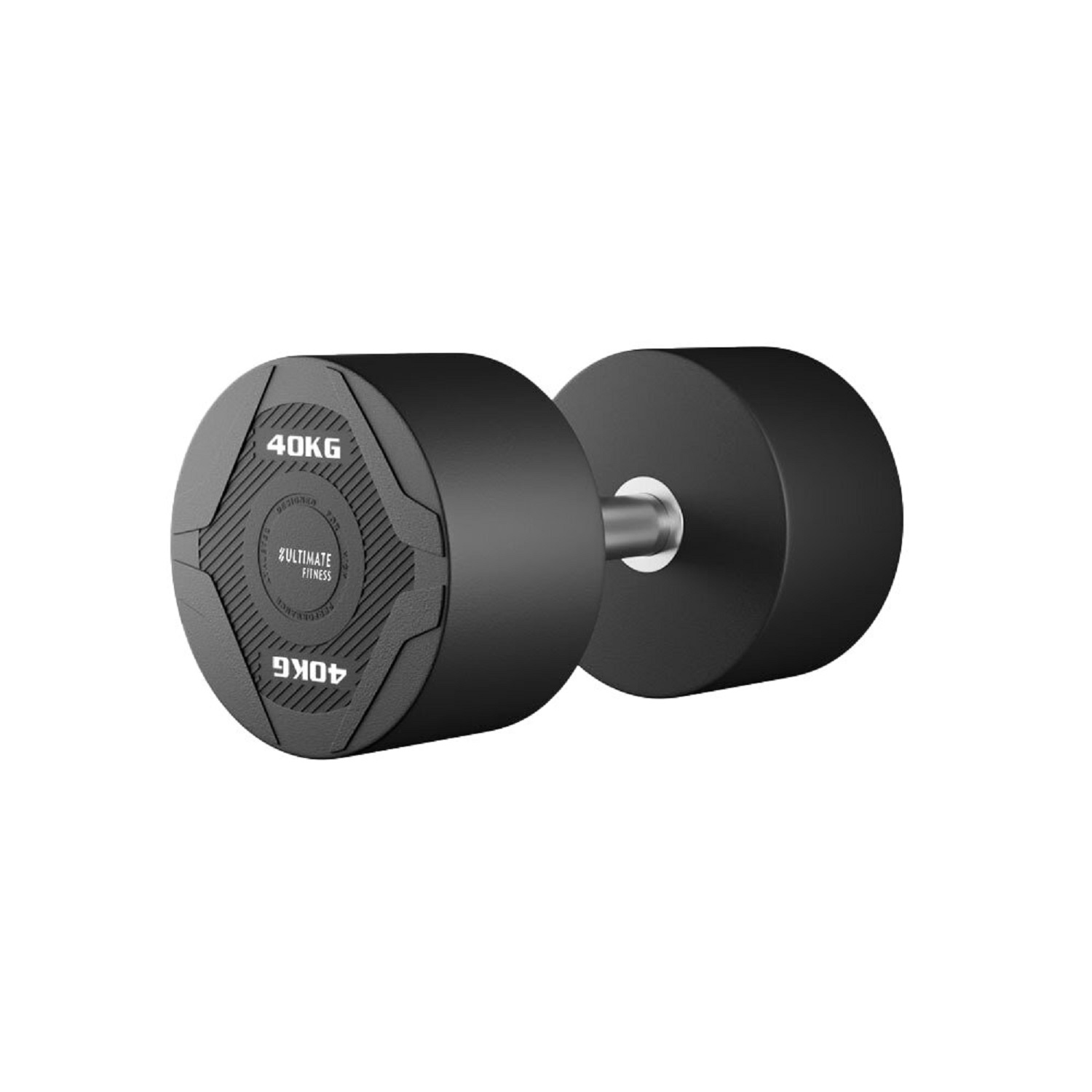 MANCUERNA ULTIMATE FITNESS 40 KG REDONDA PU - 1