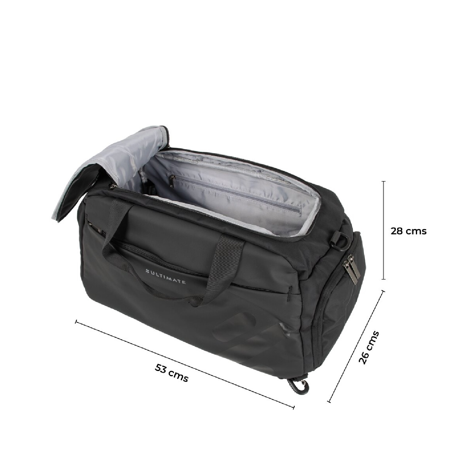 MOCHILA/BOLSO ULTIMATE FITNESS SLEEK 45L CONVERTIBLE 2 EN 1 - 8