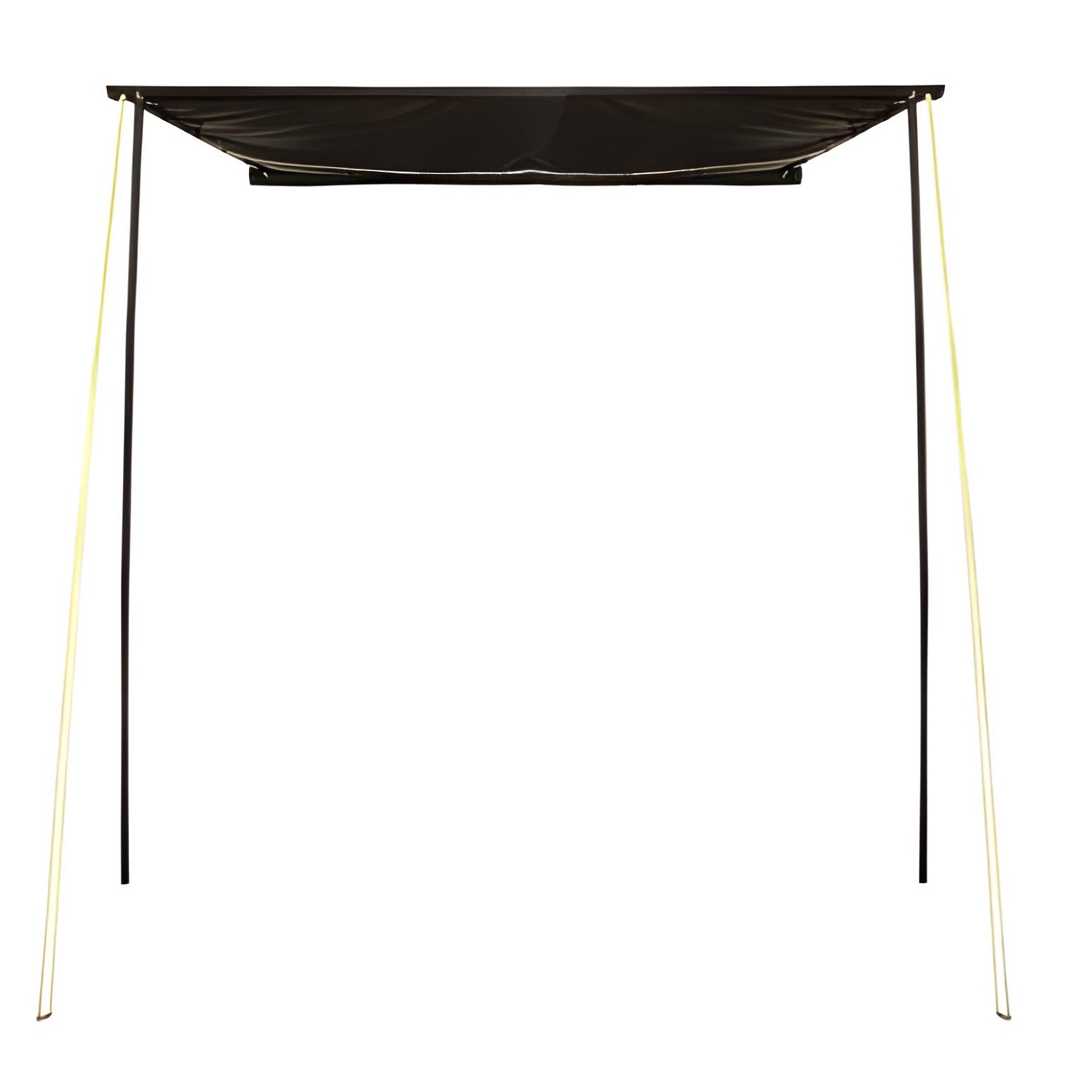 TOLDO LATERAL RETRACTIL CAMPING 2X2 NEGRO - 3