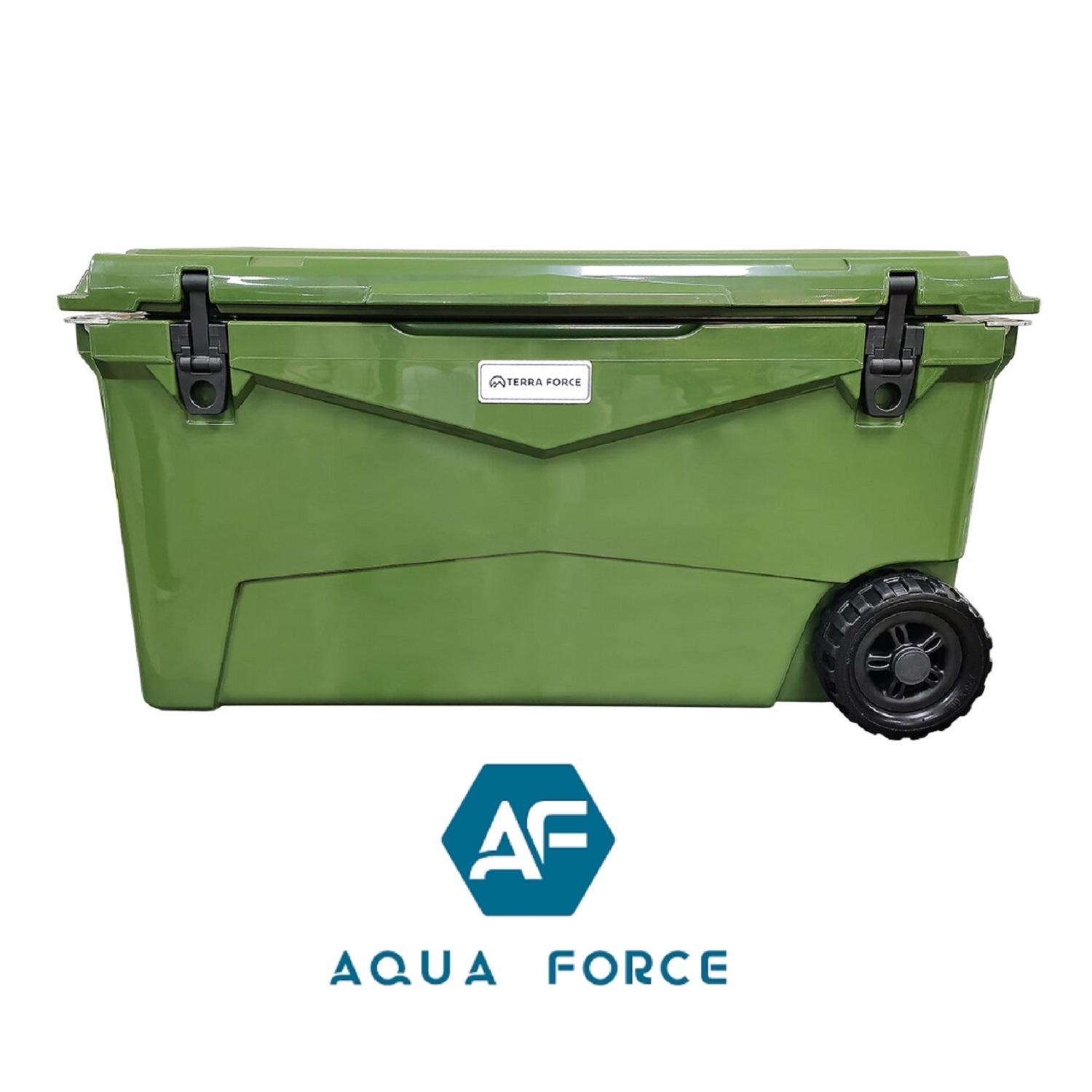 COOLER TERRA FORCE BOX+RUEDAS 104.1 L MILITAR - 2