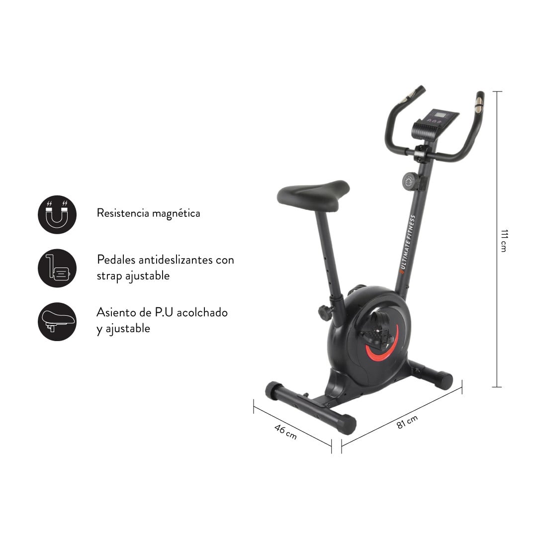 BICICLETA ESTÁTICA E240 PRO MAGNÉTICA - 5