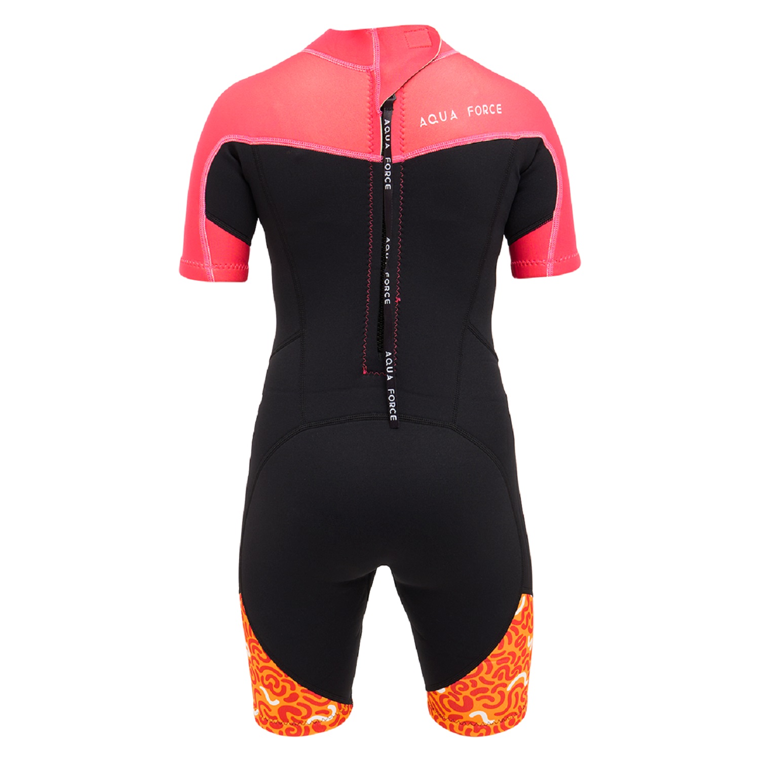 TRAJE DE AGUA ESQUÍ ACUÁTICO 2 MM NIÑA AQUA FORCE CORTO NEOPRENO - 3
