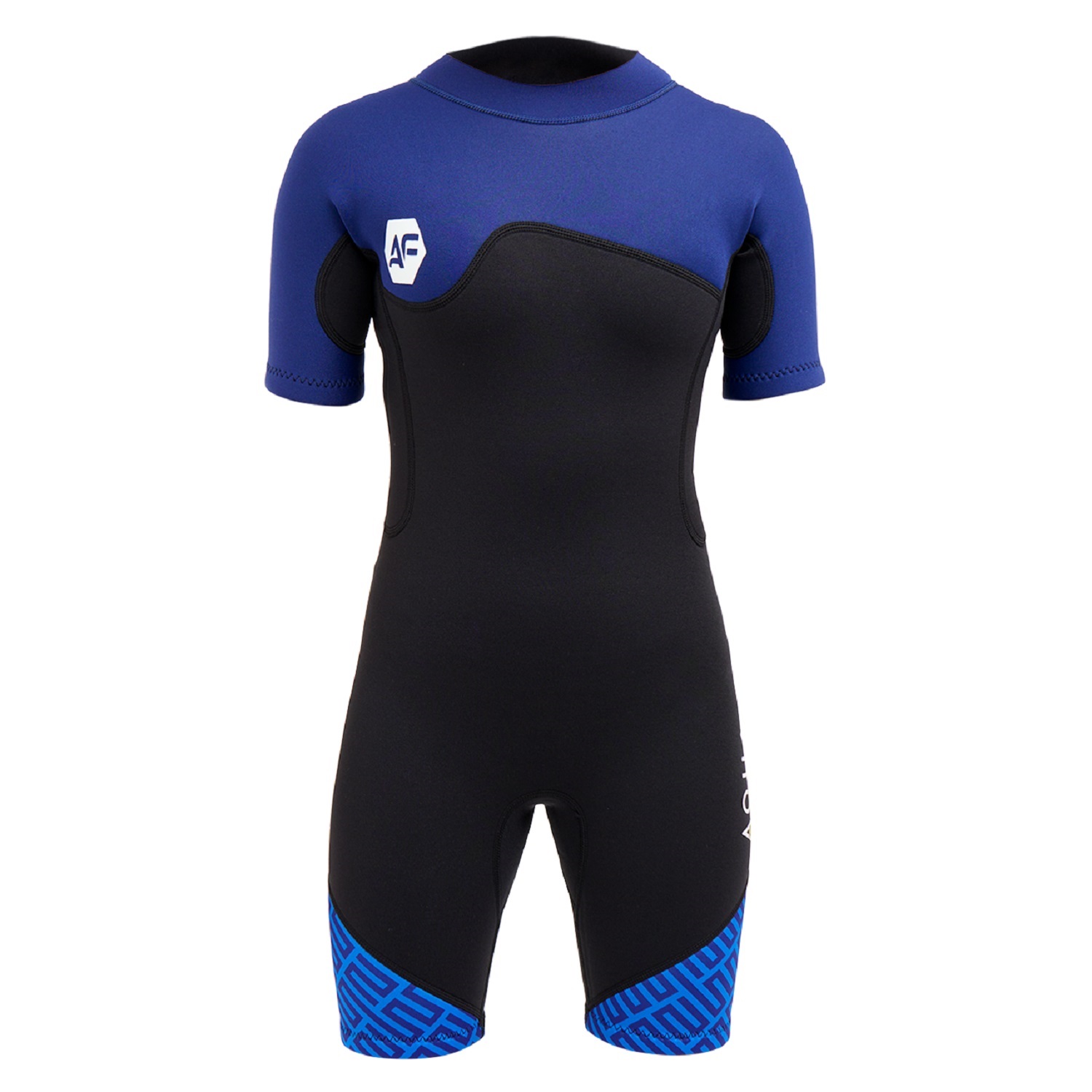 TRAJE DE AGUA ESQUÍ ACUÁTICO 2 MM NIÑO AQUA FORCE CORTO - 12 NEOPRENO - 1