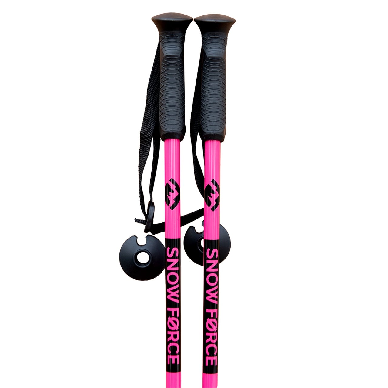 BASTONES SKI SNOW FORCE PINK 120 ALUMINIO CM - 2