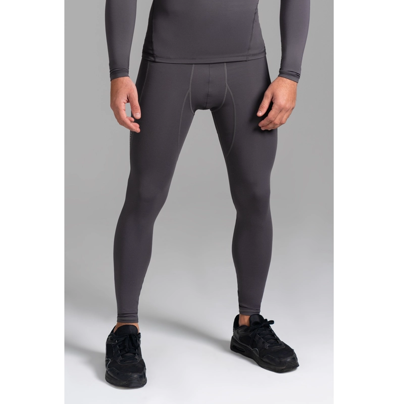 CALZA COMPRESIVA SPORT TOBILLERO SLIM FIT HOMBRE ULTIMATE GRIS MAGNET - 1
