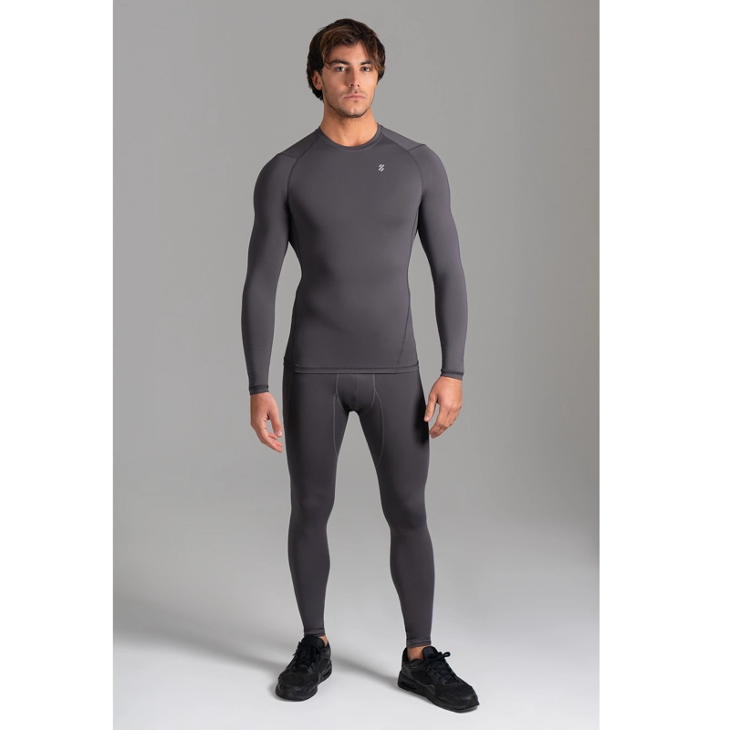 CALZA COMPRESIVA SPORT TOBILLERO SLIM FIT HOMBRE ULTIMATE GRIS MAGNET - 3