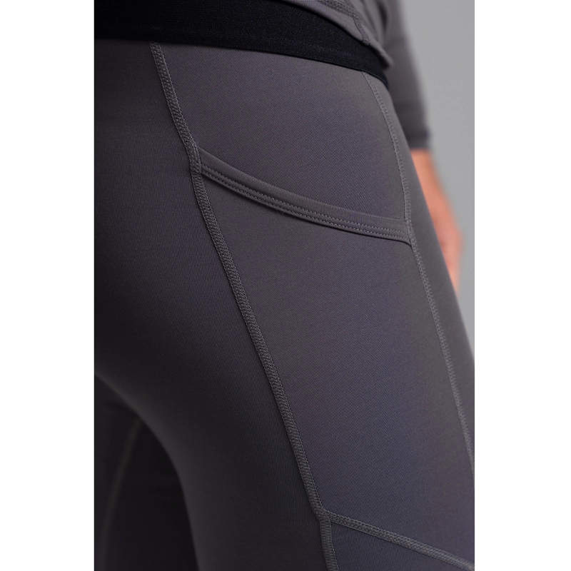 CALZA COMPRESIVA SPORT TOBILLERO SLIM FIT HOMBRE ULTIMATE GRIS MAGNET - 4