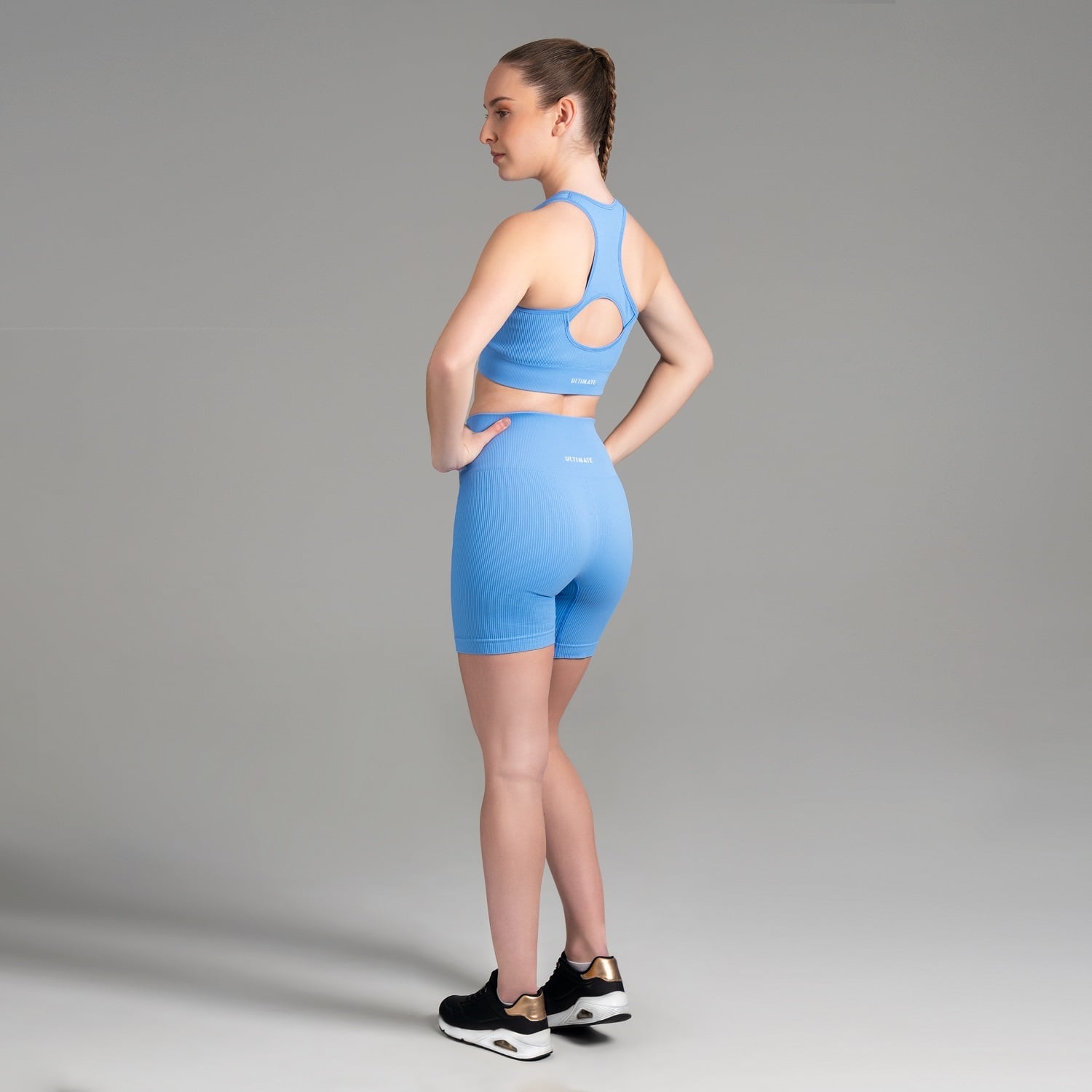 BIKER SLIM FIT MUJER ULTIMATE AZUL FROZEN - 3