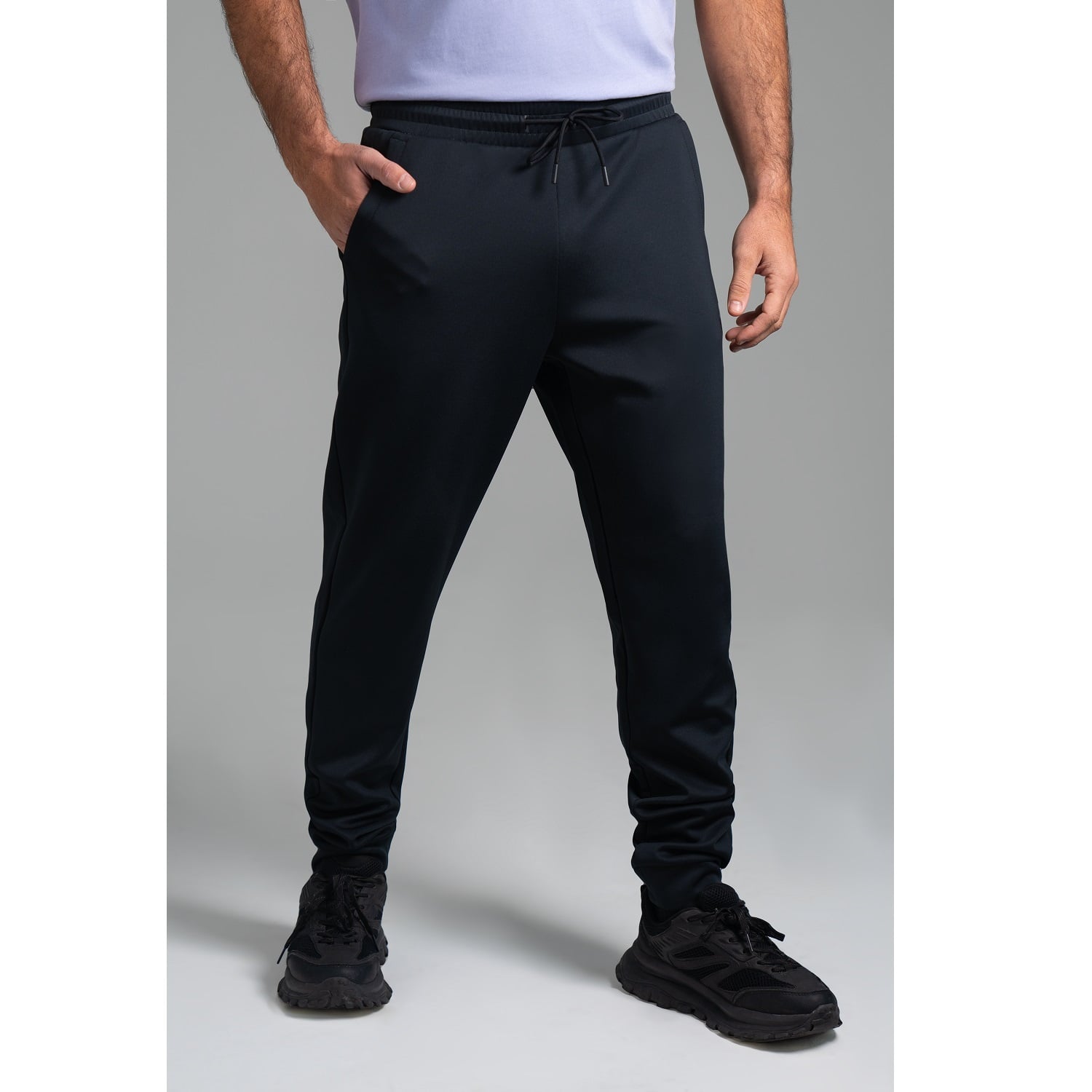 JOGGER REGULAR FIT HOMBRE ULTIMATE GRIS SPORT ASPHALT - 1