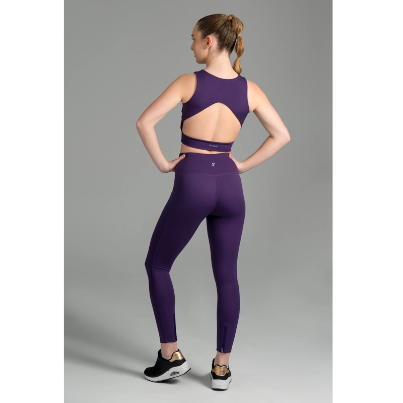 LEGGINS PESCADOR SLIM FIT MUJER ULTIMATE PURPLE 7/8 - 4