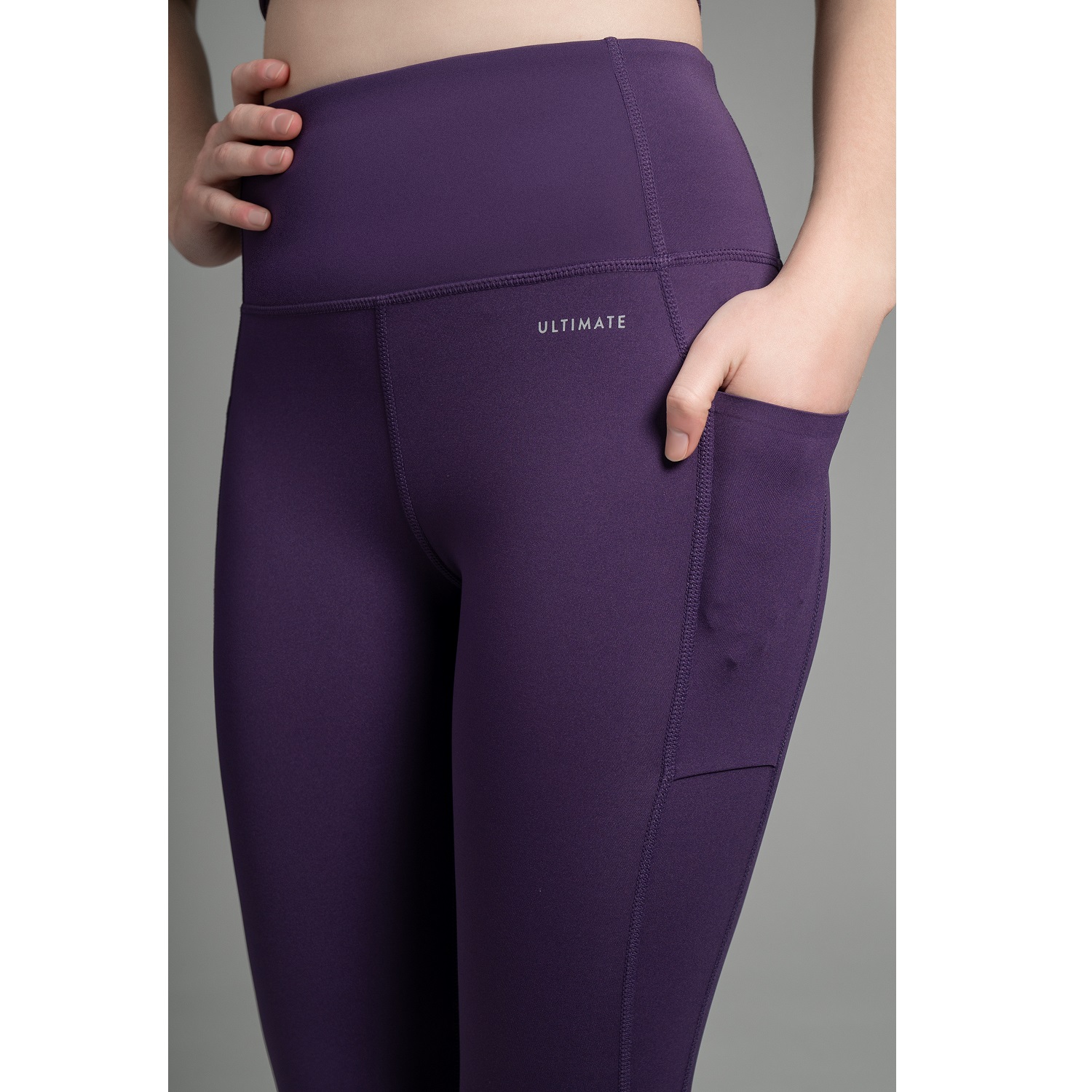 LEGGINS PESCADOR SLIM FIT MUJER ULTIMATE PURPLE 7/8 - 5