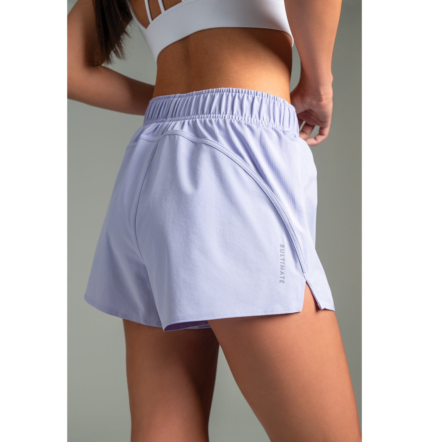 SHORT REGULAR FIT MUJER ULTIMATE PURPLE LIGHT - 3