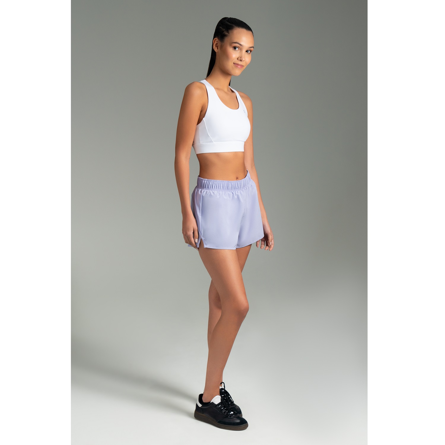 SHORT REGULAR FIT MUJER ULTIMATE PURPLE LIGHT - 5