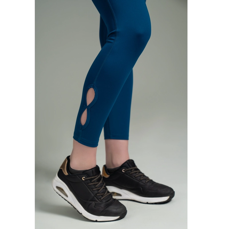 LEGGINS PESCADOR SLIM FIT MUJER ULTIMATE AZUL 7/8 BLUE OPAL - 5