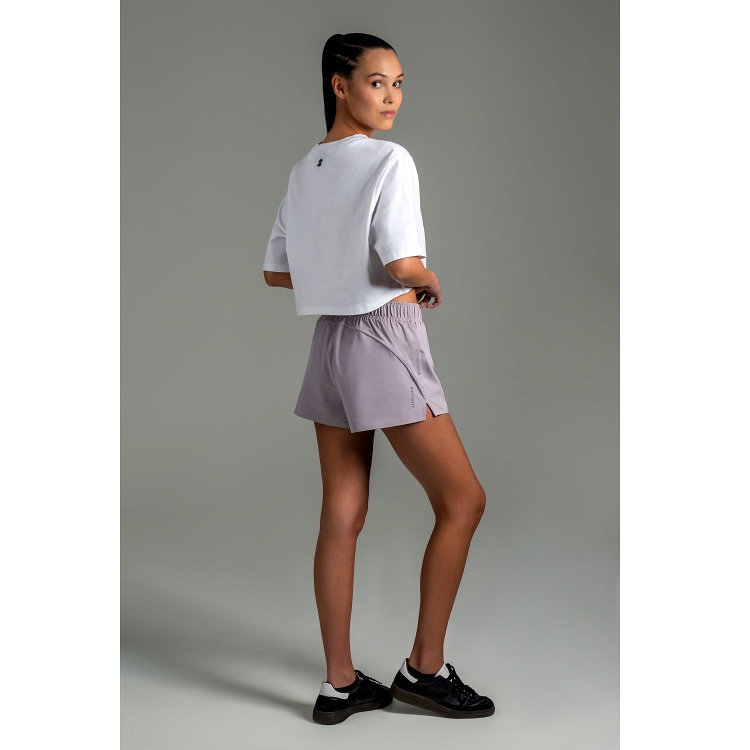 SHORT REGULAR FIT MUJER ULTIMATE COOL GRAY - 2