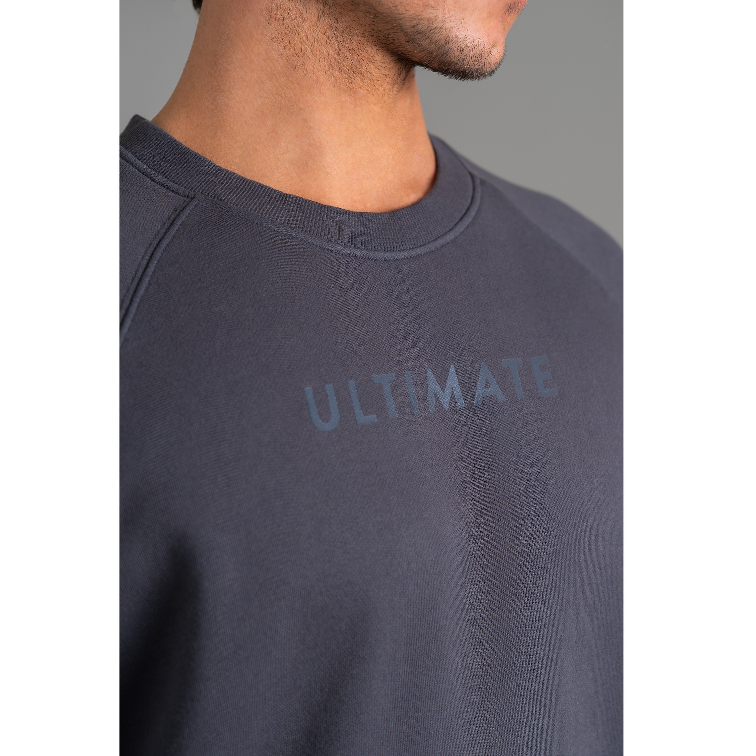 ULTIMATE CREW RAGLAN HOMBRE DARK GREY - 3