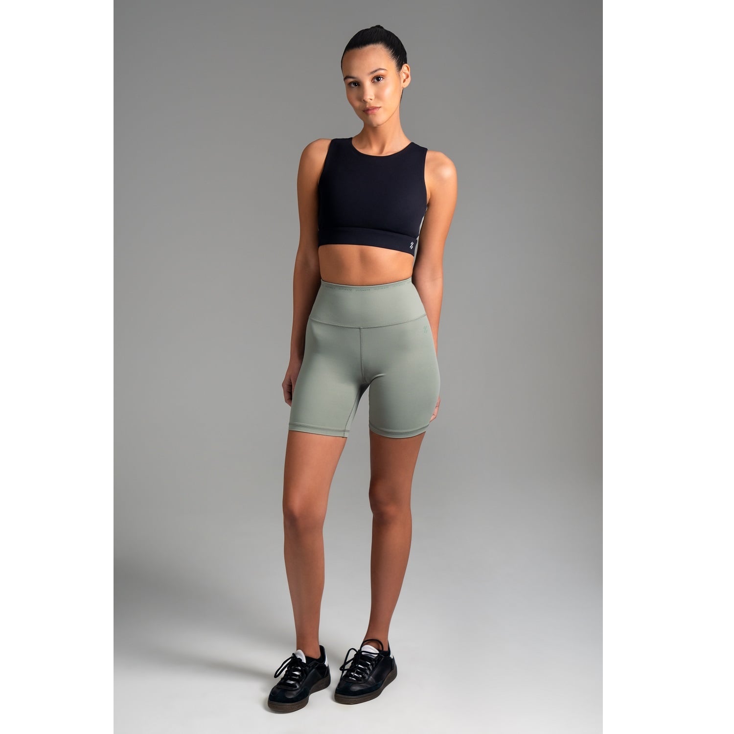 ULTIMATE BRA SPORT MUJER BLACK OLIVE - 2