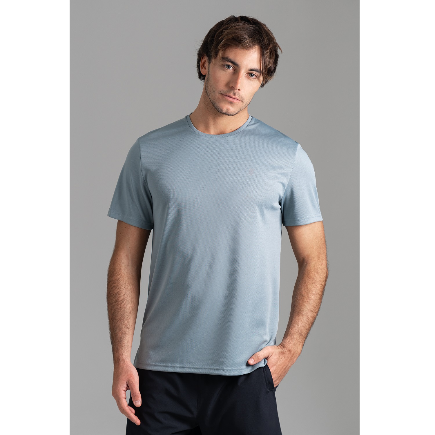 ULTIMATE POLERA MC SPORT HOMBRE SKY BLUE - 1