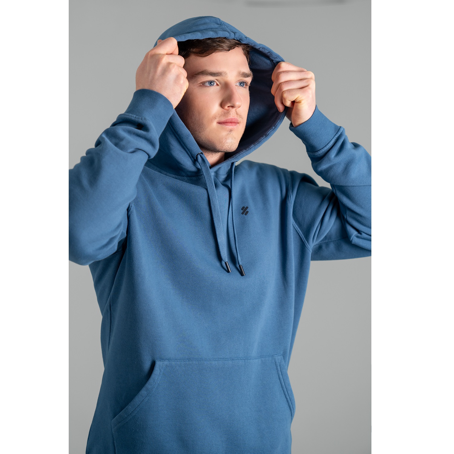 ULTIMATE HOODIE HOMBRE OIL BLUE - 2
