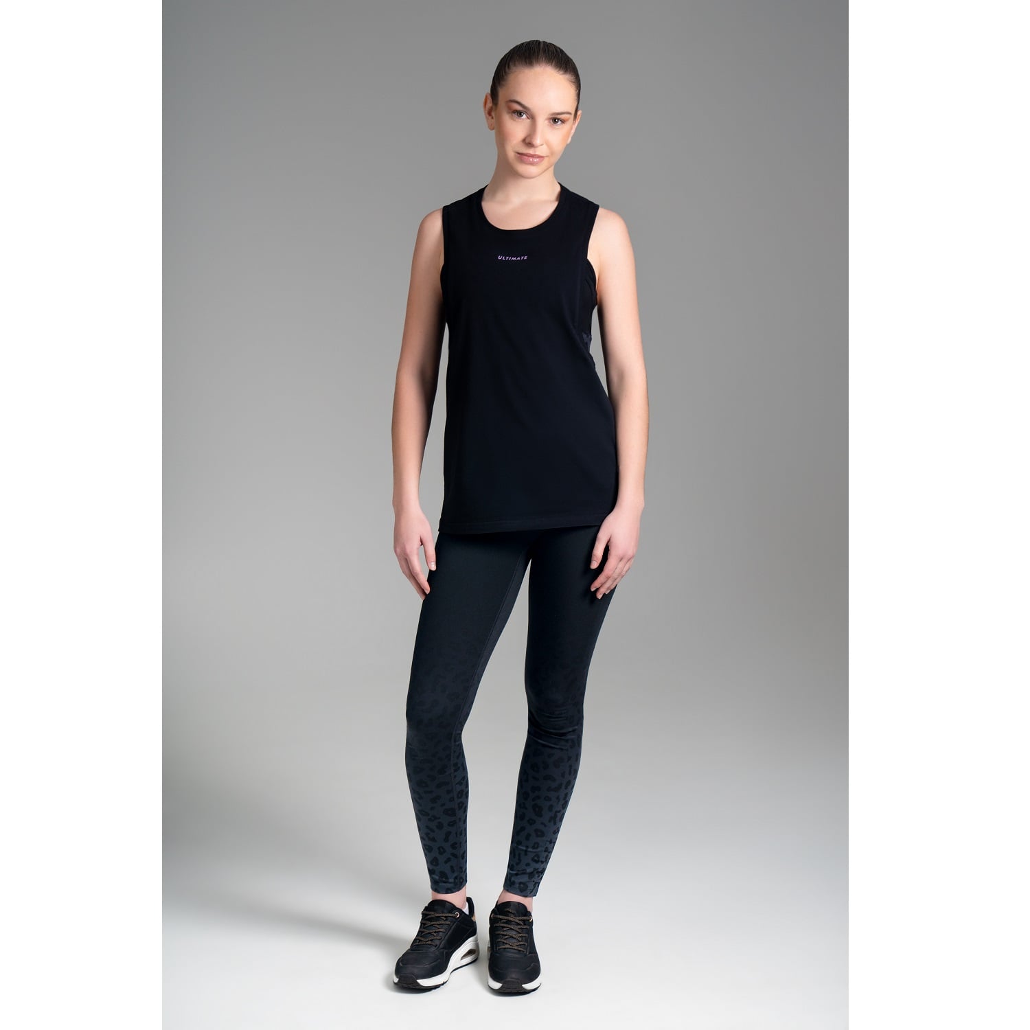 ULTIMATE POLERA SM MUJER BLACK - 1