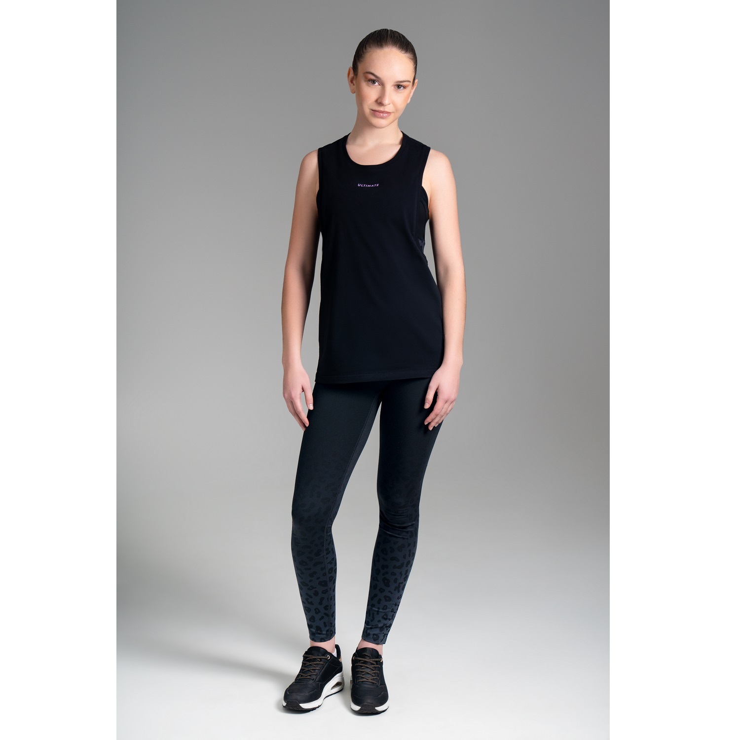 ULTIMATE POLERA SM MUJER BLACK - 1