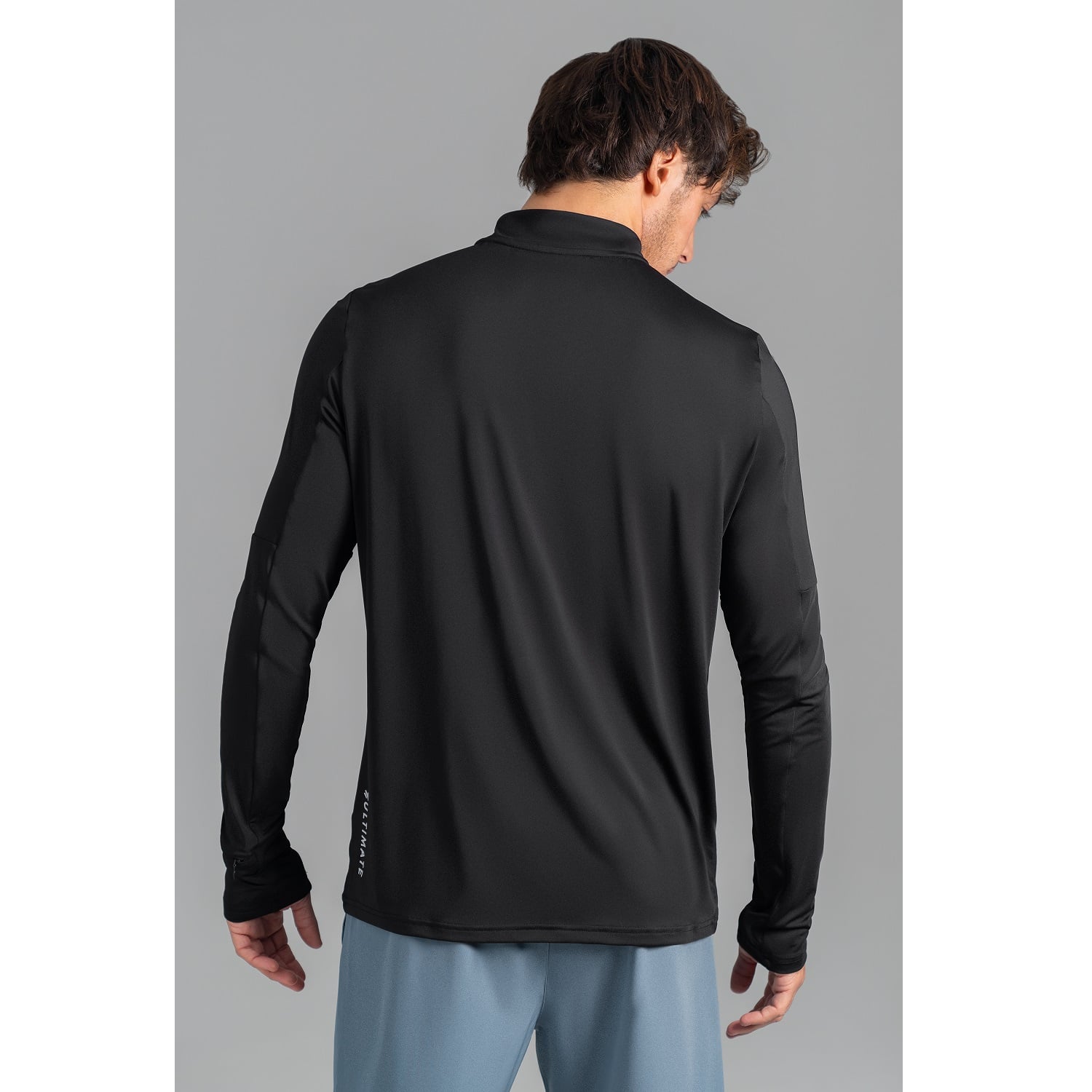 ULTIMATE MIDI ZIPPER SPORT HOMBRE BLACK ONYX - 2